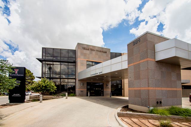 Exterior of the Texas Tech Physicians in Midland